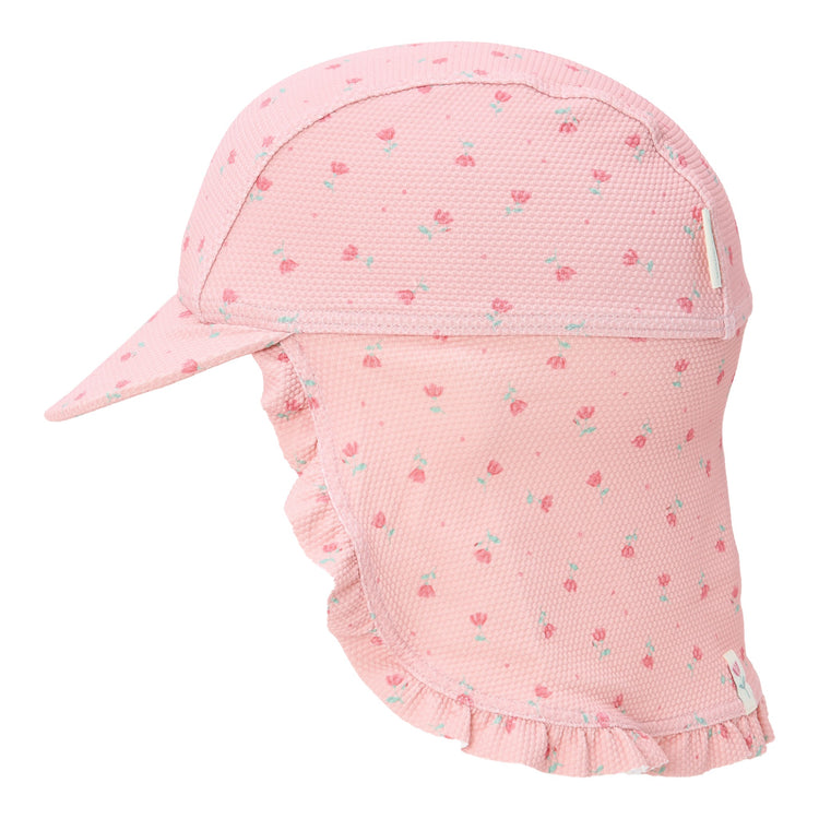 LITTLE DUTCH. Παιδικό καπέλο ήλιου Sunny Flowers Blush