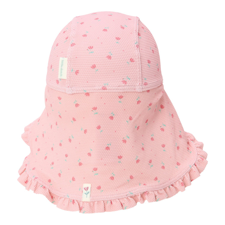 LITTLE DUTCH. Παιδικό καπέλο ήλιου Sunny Flowers Blush