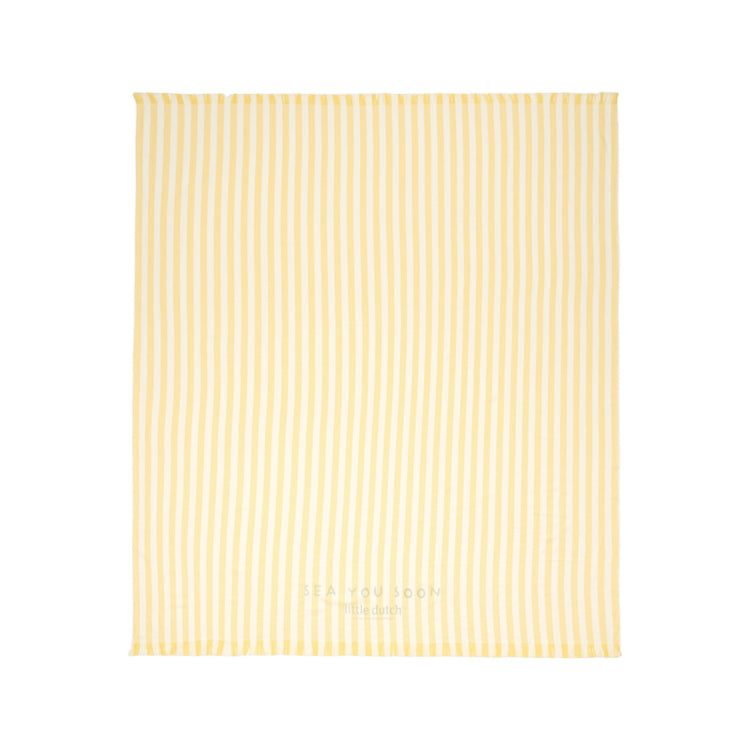 LITTLE DUTCH. Beach towel Beach Sunny Yellow