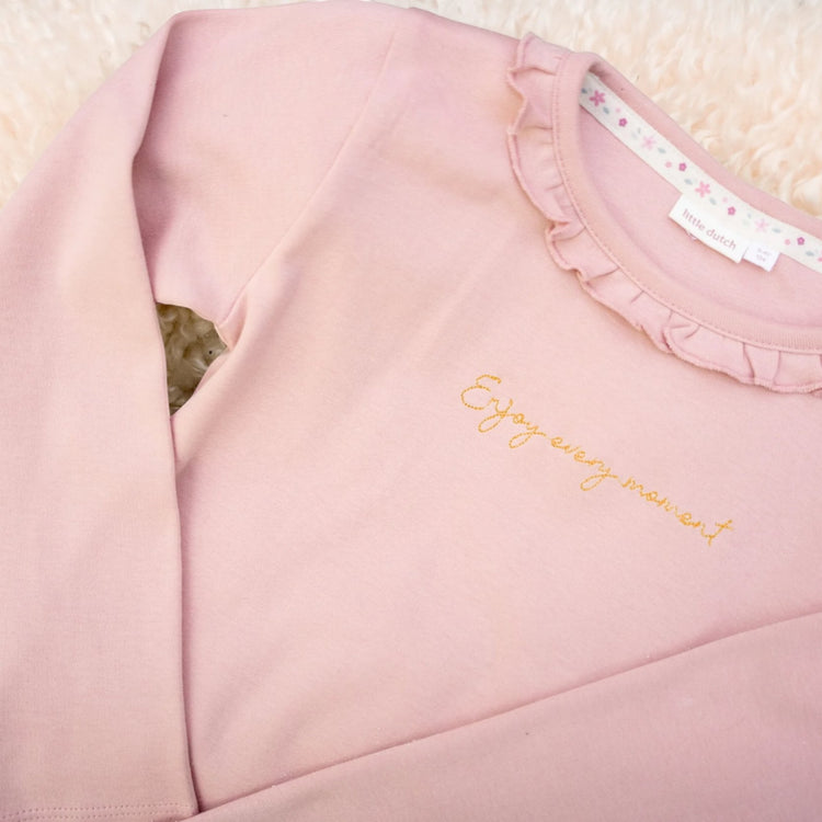 LITTLE DUTCH. T- shirt long sleeves Velvet Rose