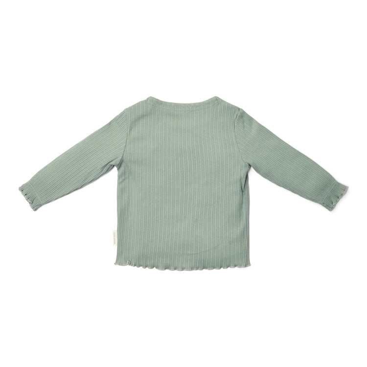 LITTLE DUTCH. Μπλουζάκι μακρυμάνικο Garden Green