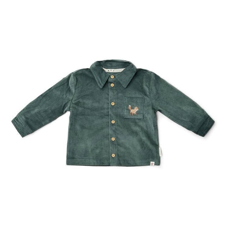 LITTLE DUTCH. Shirt Night Green