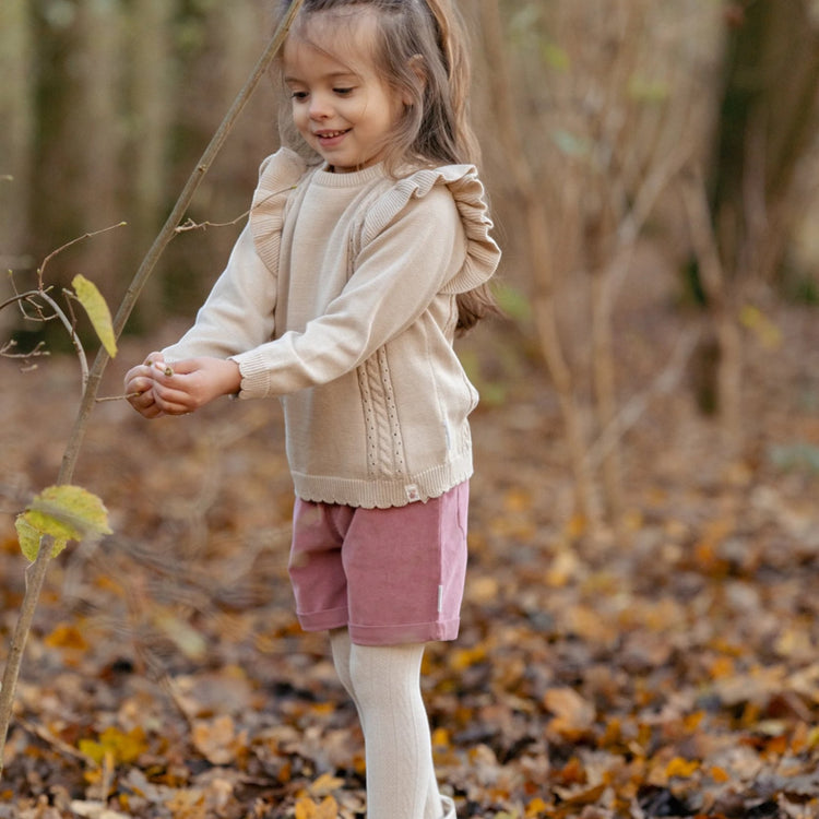 LITTLE DUTCH. Knitted sweater Sand