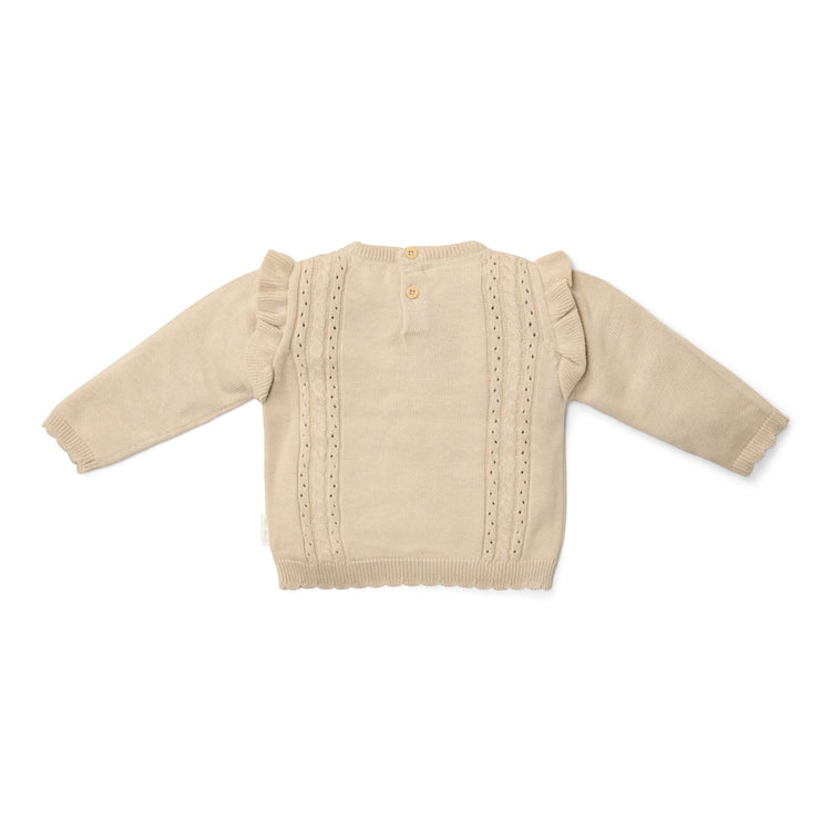 LITTLE DUTCH. Knitted sweater Sand