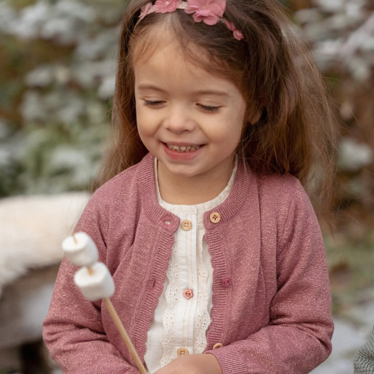 LITTLE DUTCH. Knitted cardigan Rouge - 104