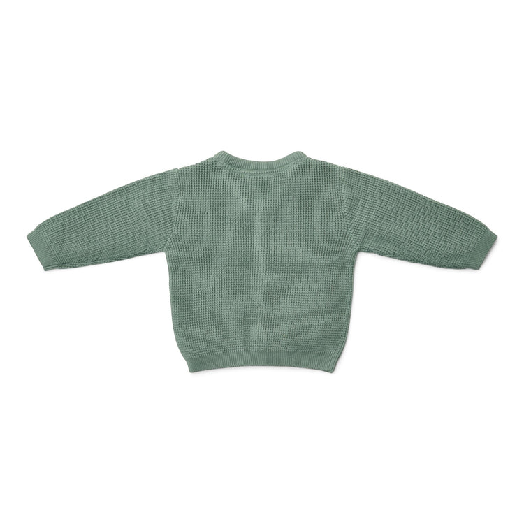 LITTLE DUTCH. Knitted cardigan Forest Green