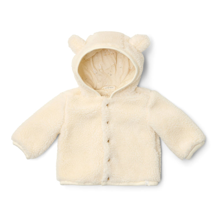 LITTLE DUTCH. Ζακέτα teddy Off White - Νο 74
