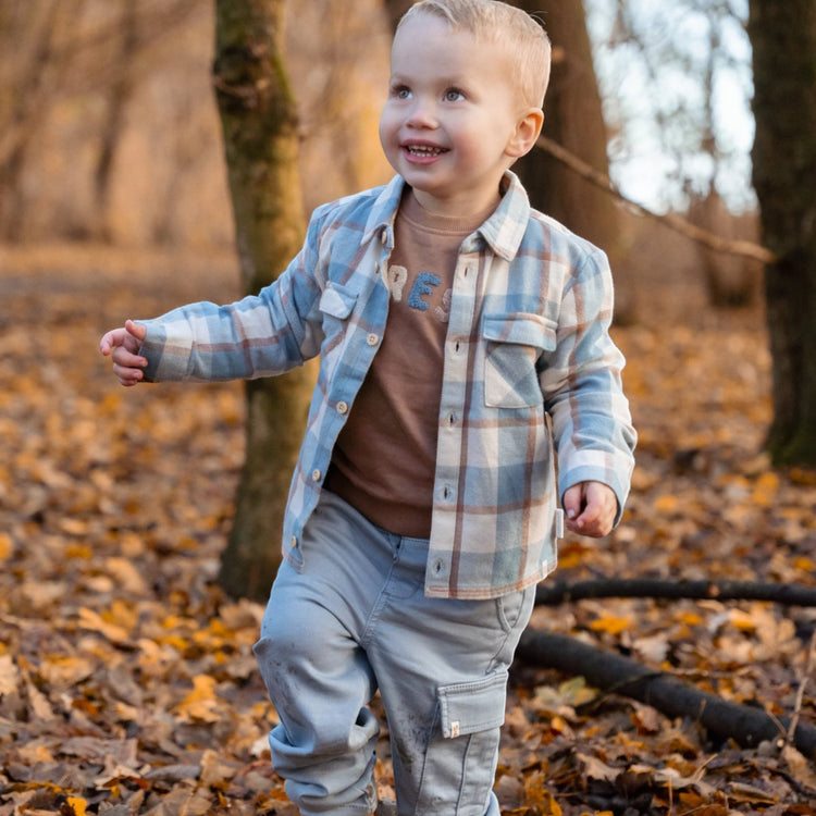 LITTLE DUTCH. Trousers Stone Blue