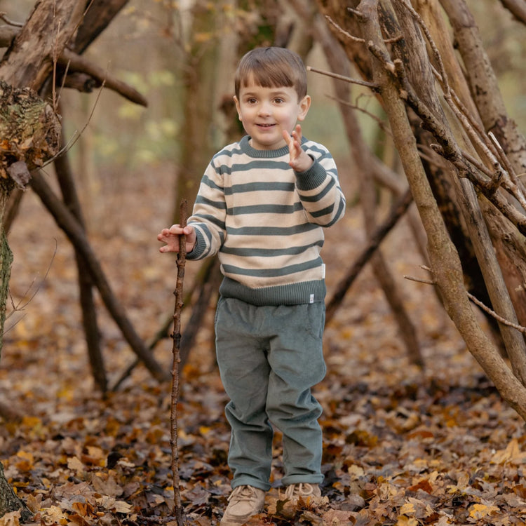 LITTLE DUTCH. Trousers Balsam Green