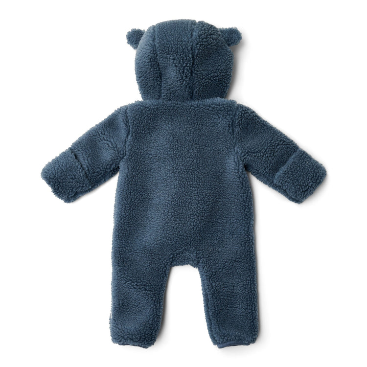 LITTLE DUTCH. Ολόσωμο φορμάκι εξόδου teddy Stone Blue