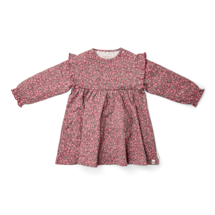 LITTLE DUTCH. Φορεματάκι μακρυμάνικο Rouge Flower