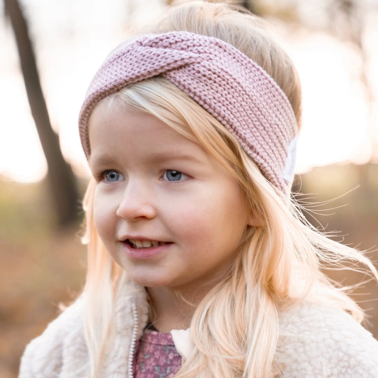 LITTLE DUTCH. Πλεκτή κορδέλα για τα μαλλιά Velvet Rose