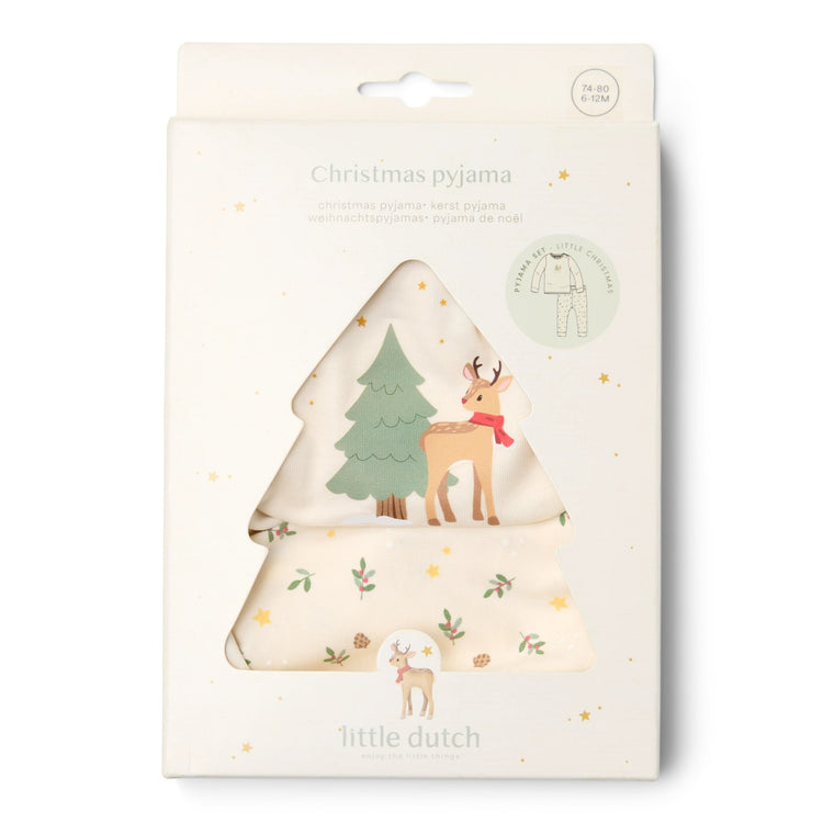 LITTLE DUTCH. Two-piece Pajamas Little Christmas