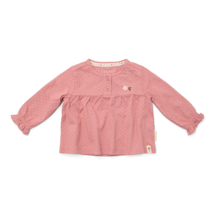 LITTLE DUTCH. Μπλουζάκι μακρυμάνικο Pink Blush