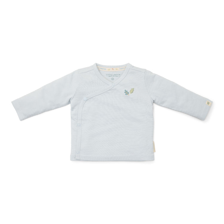 LITTLE DUTCH. T-shirt wrap long sleeves Baby Blue