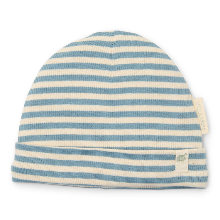 LITTLE DUTCH. Σκουφάκι Stone Blue Stripe