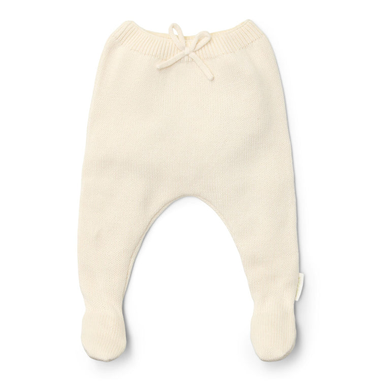 LITTLE DUTCH. Knitted trousers Off White