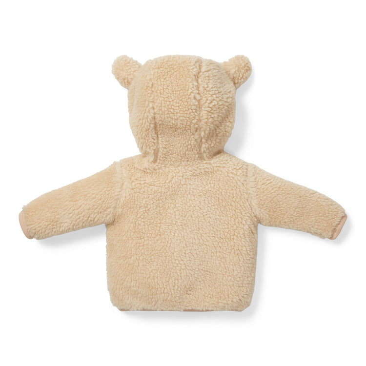 LITTLE DUTCH. Teddy jacket Baby Bunny Sand