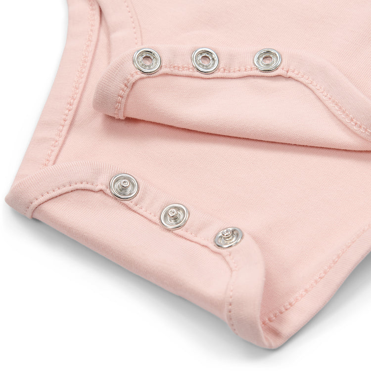 LITTLE DUTCH. Short sleeve bodysuit pink Blossom