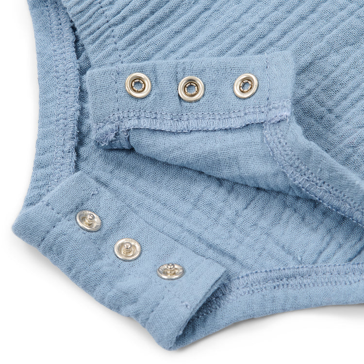 LITTLE DUTCH. Sleeveless bodysuit blue Stone Blue