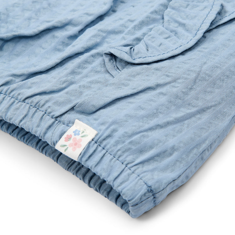 LITTLE DUTCH. T-shirt sleeveless Denim Blue