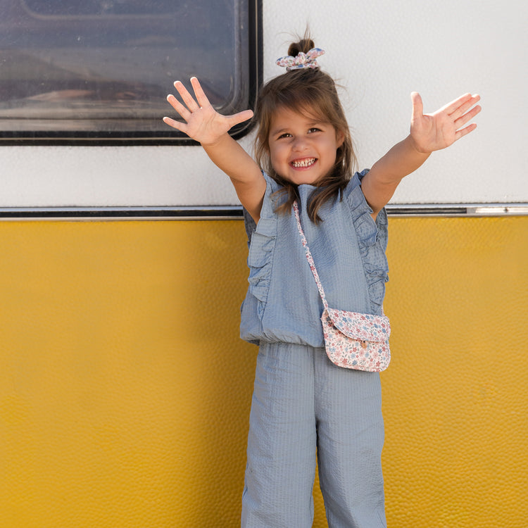 LITTLE DUTCH. T-shirt sleeveless Denim Blue