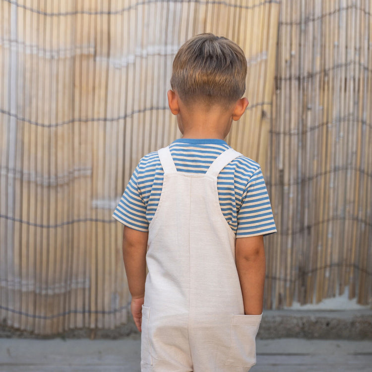LITTLE DUTCH. Μπλουζάκι κοντομάνικο Indigo Sand stripe