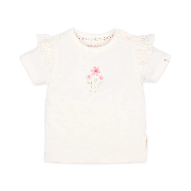 LITTLE DUTCH. Short sleeve T-shirt white