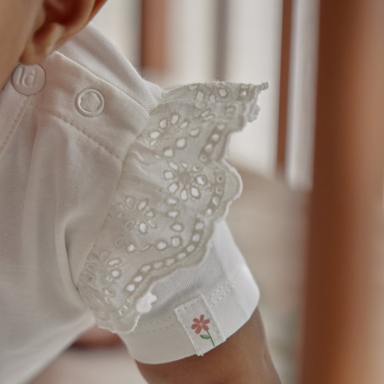 LITTLE DUTCH. Short sleeve T-shirt white