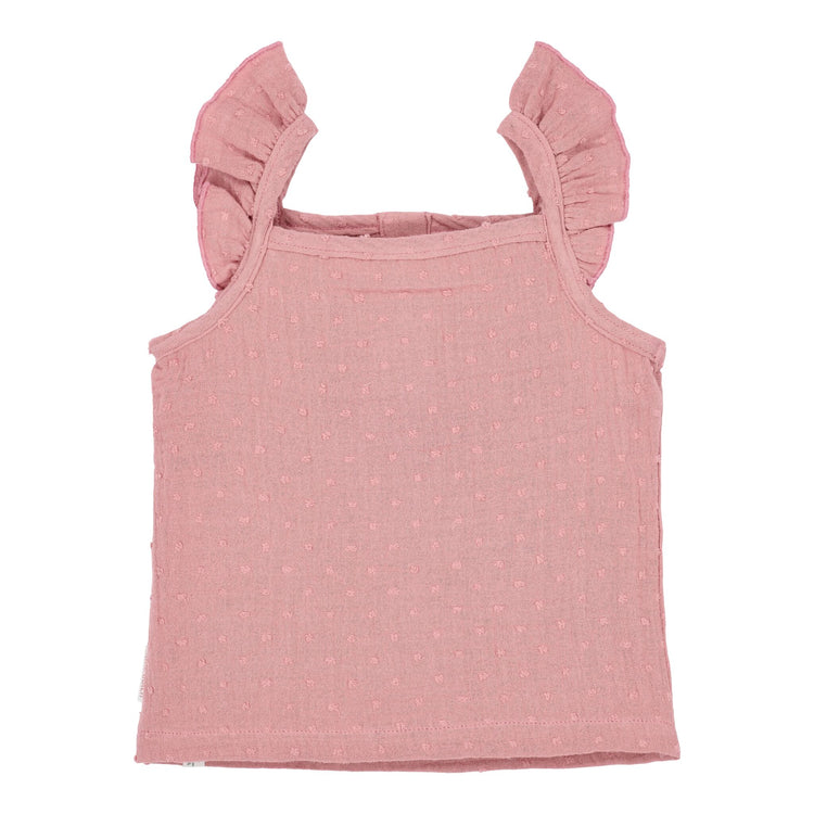 LITTLE DUTCH. Singlet Pink Blush