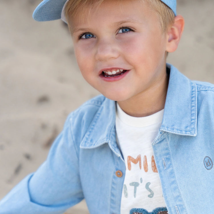 LITTLE DUTCH. Blouse Denim