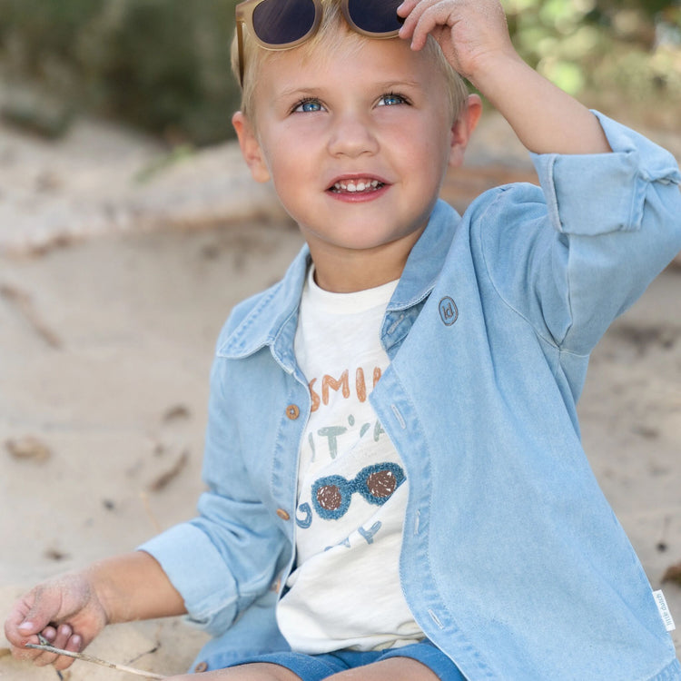 LITTLE DUTCH. Blouse Denim