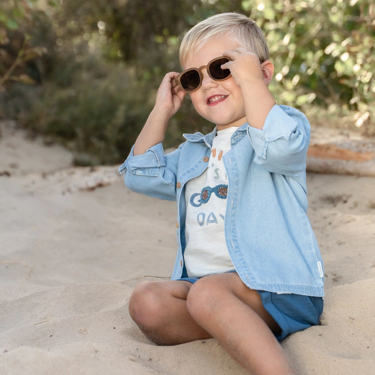 LITTLE DUTCH. Blouse Denim
