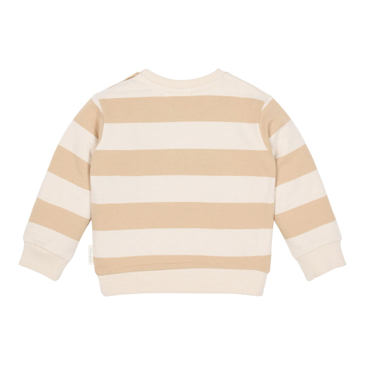 LITTLE DUTCH. Sweater Biscuit Stripe