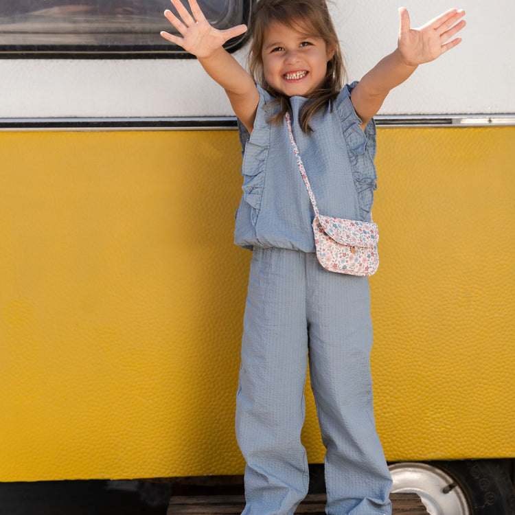 LITTLE DUTCH. Παντελονάκι φαρδύ Denim Blue