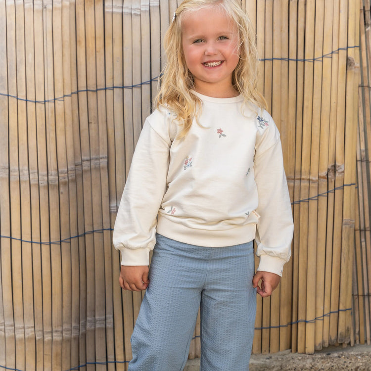 LITTLE DUTCH. Παντελονάκι φαρδύ Denim Blue