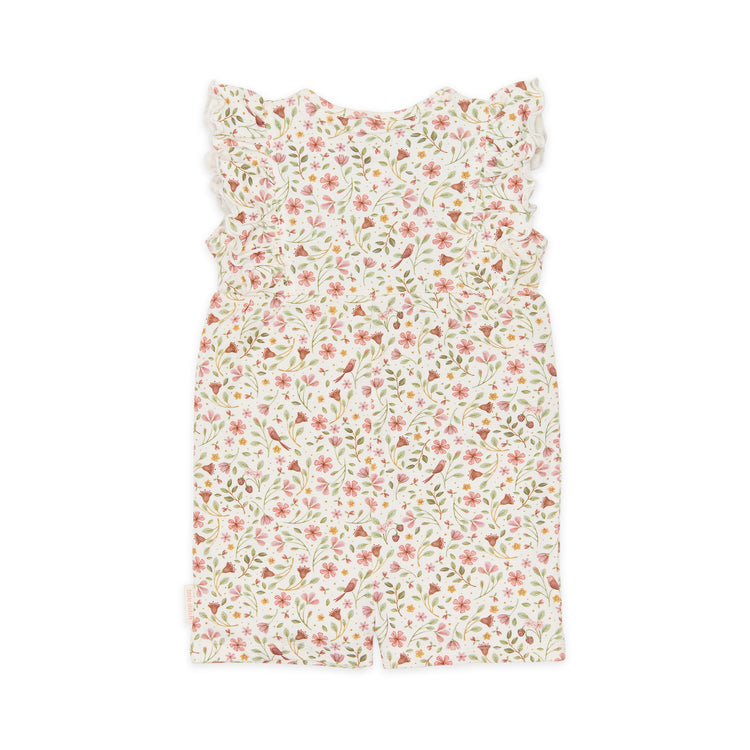 LITTLE DUTCH. Short dungaree white Fairy Wonders