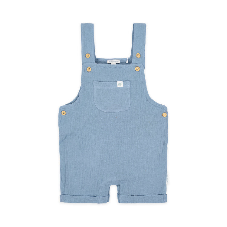 LITTLE DUTCH. Σαλοπέτα κοντή μπλε Stone Blue