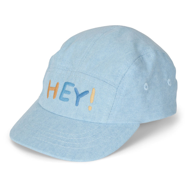 LITTLE DUTCH. Τζόκευ με σχέδιο HEY! Denim