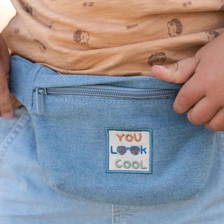 LITTLE DUTCH. Τσαντάκι-μπανάνα Denim - Νο One