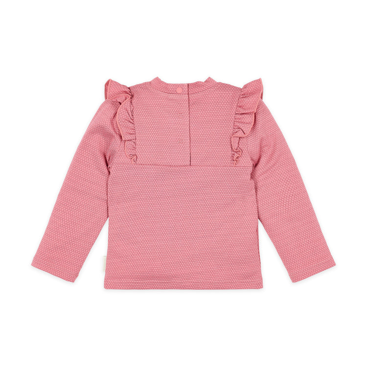 LITTLE DUTCH. Long Sleeve Swim Shirt Dreamy Pink Sparkle
