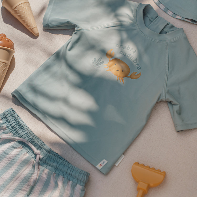 LITTLE DUTCH. Μπλουζάκι κοντομάνικο με προστασία UV Ocean Breeze