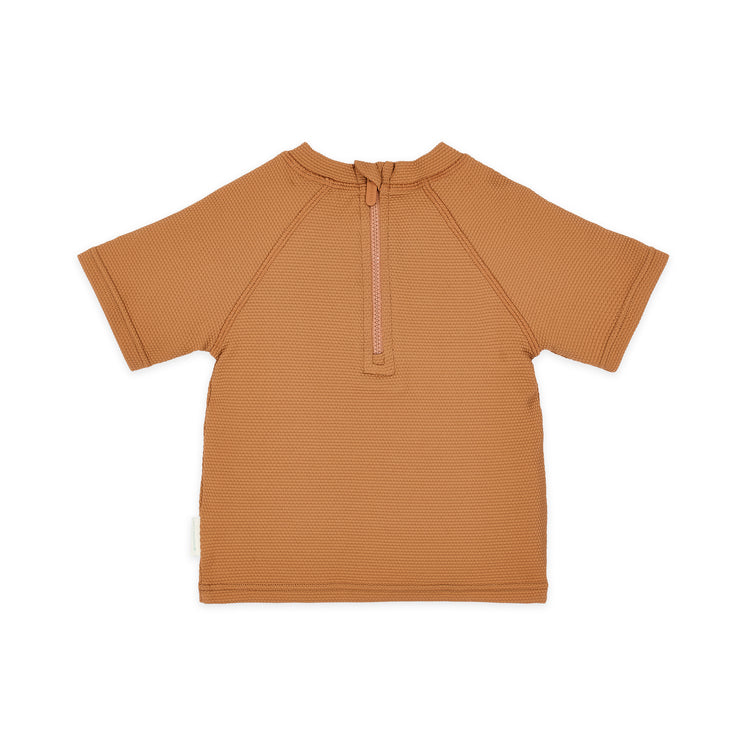 LITTLE DUTCH. Μπλουζάκι κοντομάνικο με προστασία UV Sunny Brown