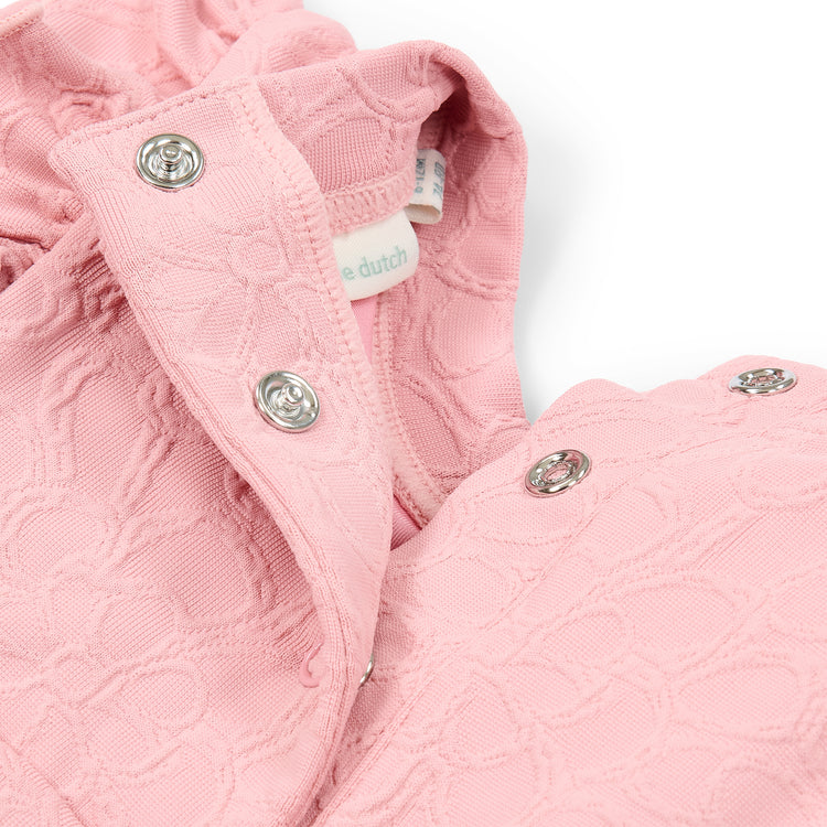 LITTLE DUTCH. Μπλουζάκι κοντομάνικο με προστασία UV Dreamy Pink Rose