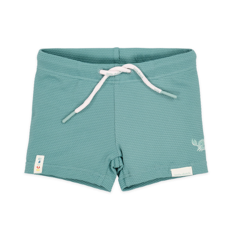 LITTLE DUTCH. Παιδικό μαγιό για αγόρια Ocean Green