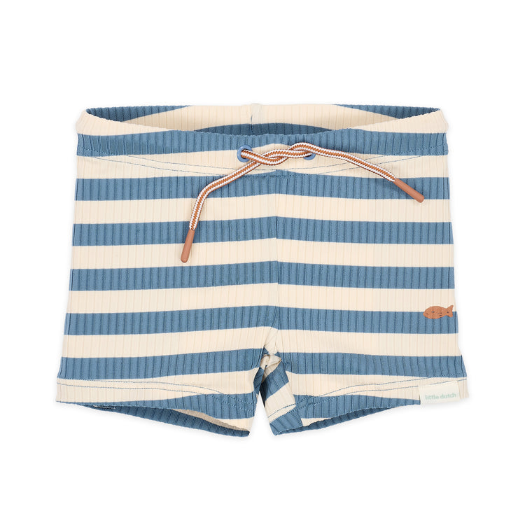 LITTLE DUTCH. Swim Pants Ocean Blue Stripes