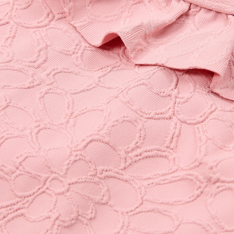 LITTLE DUTCH. Ολόσωμο μαγιό με βολάν Dreamy Pink Rose