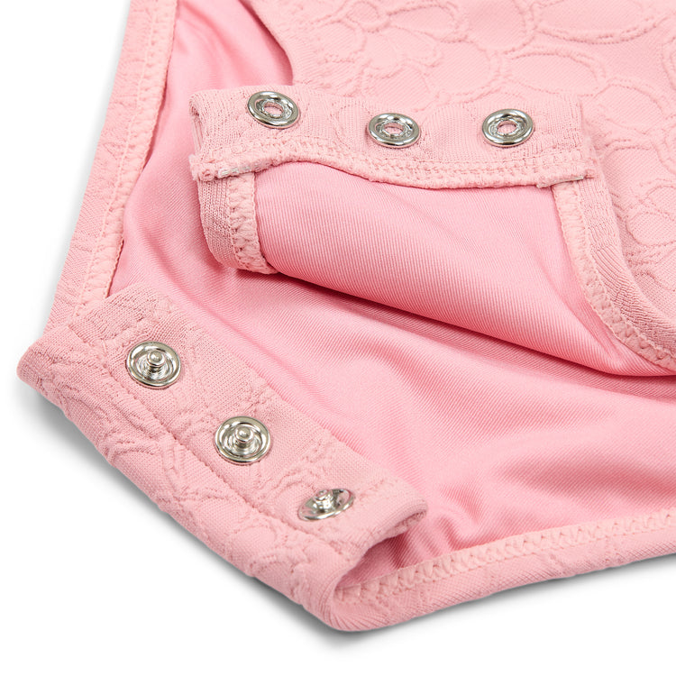 LITTLE DUTCH. Ολόσωμο μαγιό με βολάν Dreamy Pink Rose