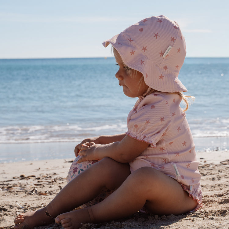 LITTLE DUTCH. Ruffle Swim Bottoms Dreamy Seashells