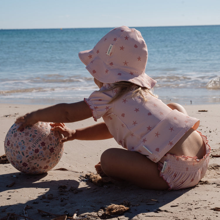 LITTLE DUTCH. Ruffle Swim Bottoms Dreamy Seashells